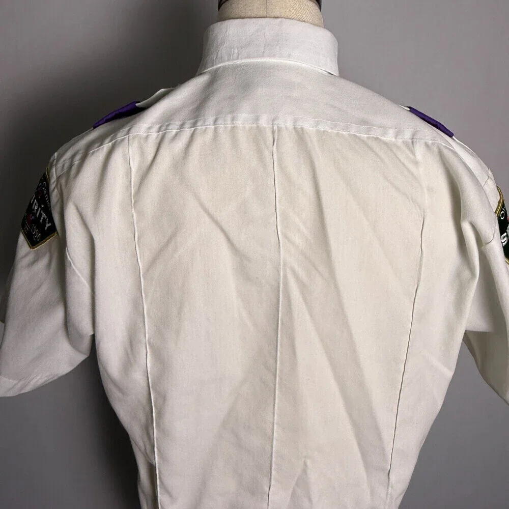 VINTAGE OLYMPICS 1996 ATLANTA SECURITY UNIFORM SHIRT LION APPAREL Sz Medium